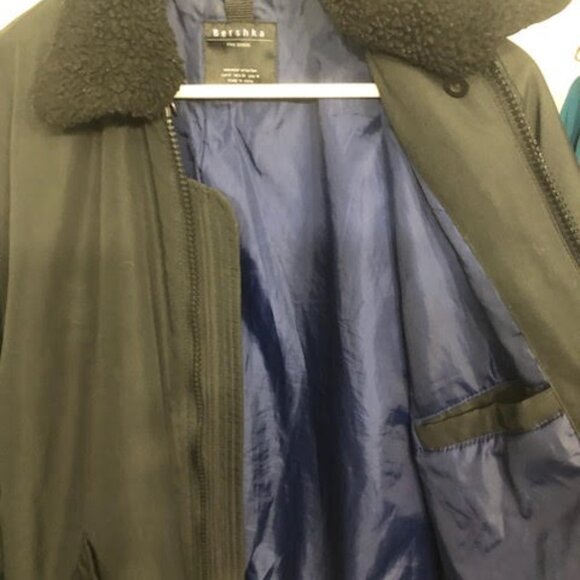 LIMITED EDITION EDGY BLACK WOLF BOMBER JACKET BEWARE OF THE MOON SIZE M - Picture 3 of 8